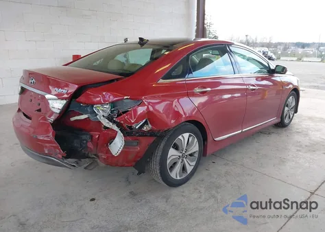 2013 Hyundai Sonata Hybrid Limited из США, поврежденный, VIN KMHEC4A41DA067322